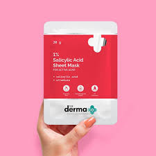 Derma Co. 1% Salicylic acid Sheet Mask